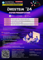 DRESTIN 24 Technical and Management Fest Poster